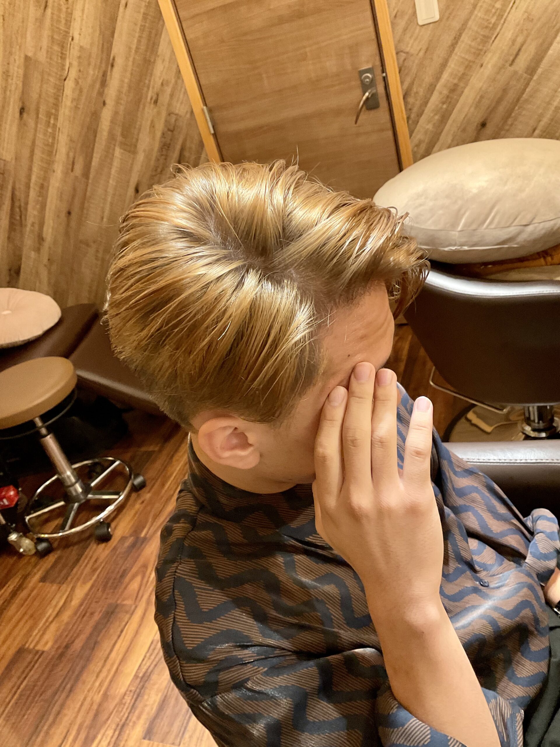 ブロンドヘアー＆ハンサムショート 取手市 守谷市 髪質改善の美容室 メル・ヘアサロン MER hair salon